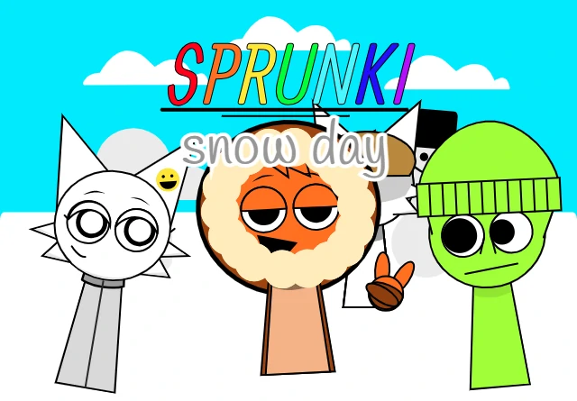 sprunki snow day