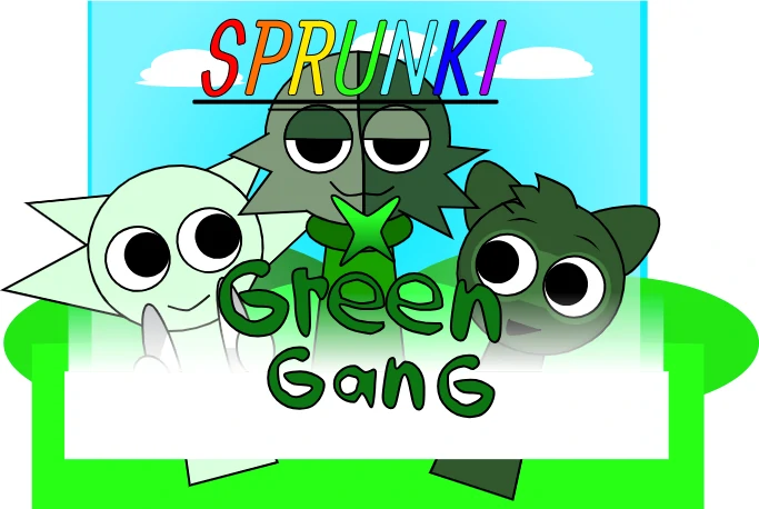 Sprunki x green gang