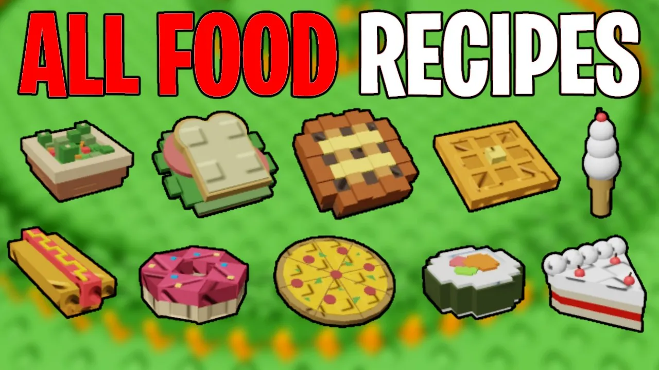 all food gag recipes