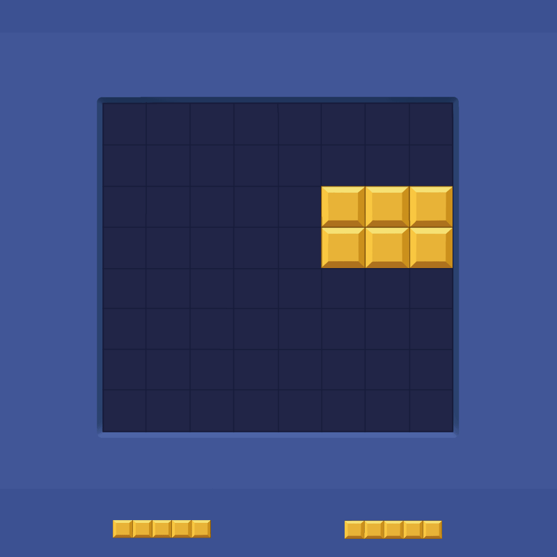 ブロックブラスト 実際のゲームプレイGIF