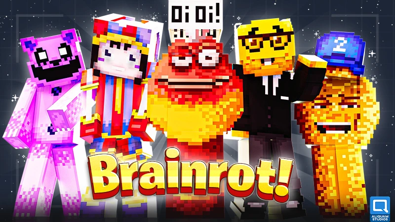 ブレイン ロット マイクラ ゲーム画面
