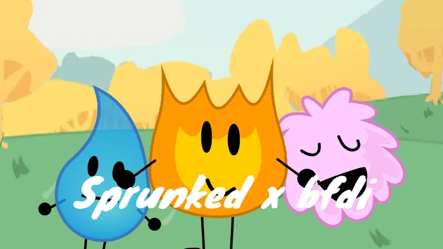 Sprunked x BFDI game image
