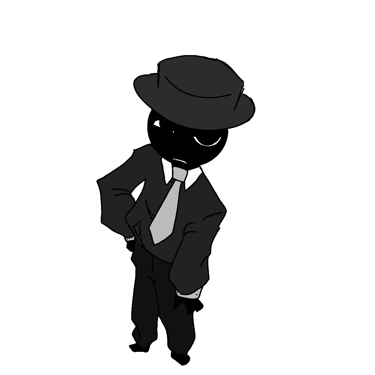 Sprunki Black Human