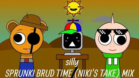 Sprunki Brud Time Niki’s Take game image