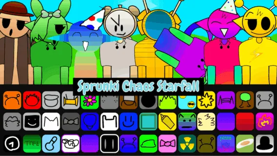 Sprunki Chaos Starfall