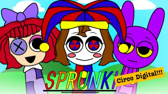 Sprunki Circo Digital game image