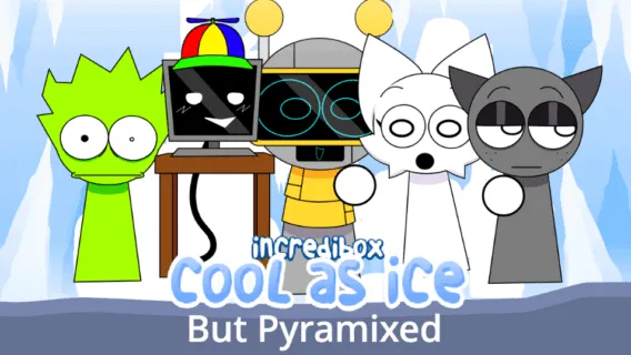 Sprunki Cool As Ice But Pryamixed game image