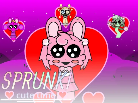 Sprunki Cute Time game image