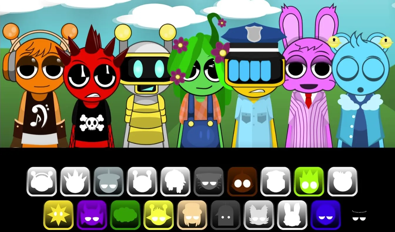 スプランキーModのキャラ作成画面