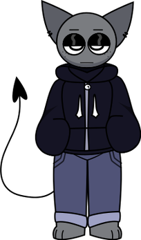 Sprunki Gray Human