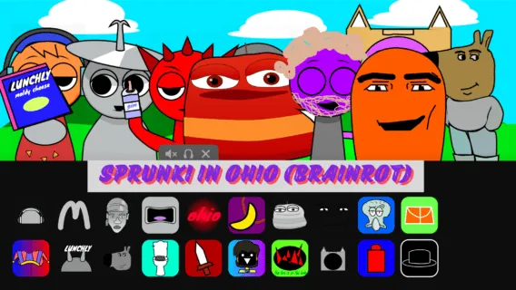 Sprunki in Ohio (Brainrot) game image