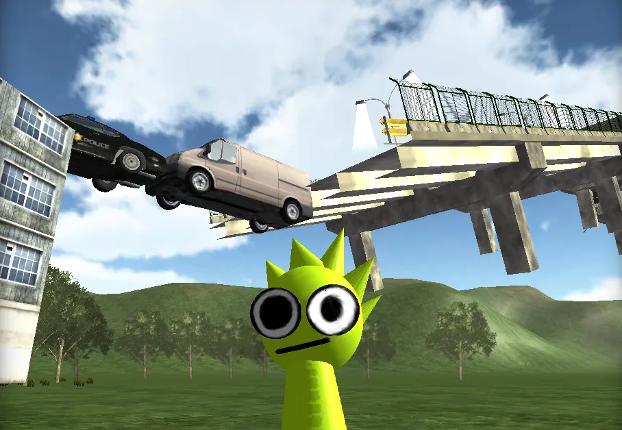 Sprunki Incredibox Only Up game image