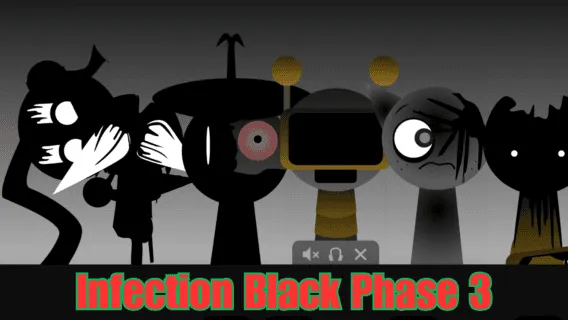 Sprunki Infection Black Phase 3 game image