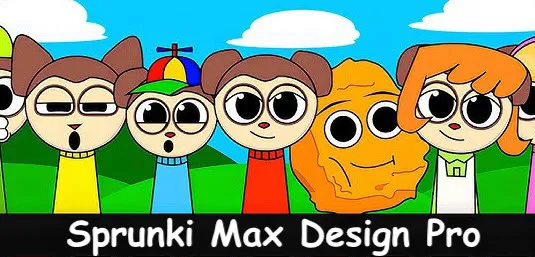 Sprunki Max Design Pro game image