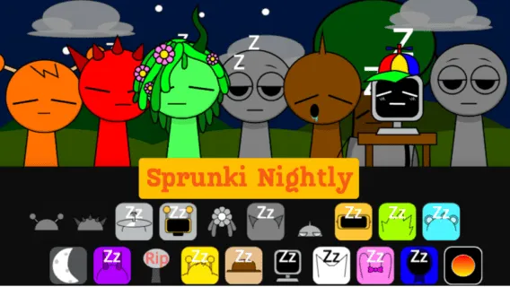 Sprunki Nightly game image