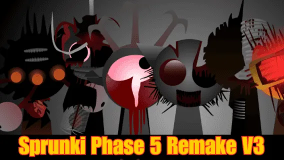 Sprunki Phase 5 Remake V3 game image