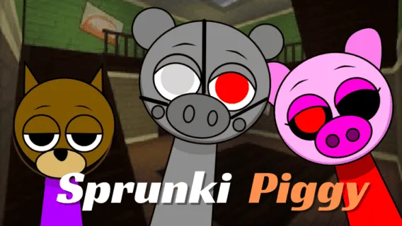 Sprunki Piggy game image