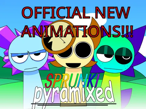 Sprunki Pyramixed New Update game image
