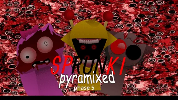 Sprunki Pyramixed Phase 5 game image