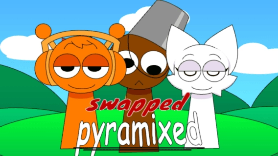 Sprunki Pyramixed Swapped game image