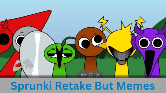 Sprunki Retake But Memes game image