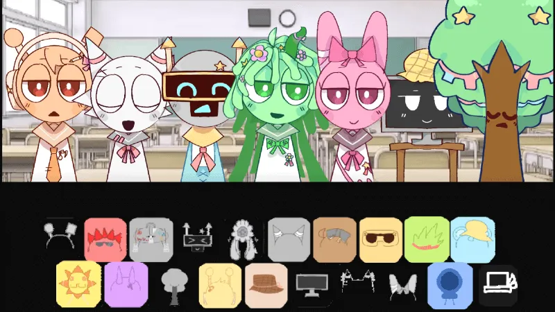 スプランキー 学生Mod キャラ