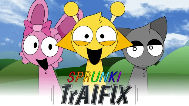 Sprunki Traifix game image