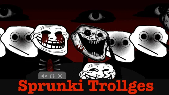 Sprunki Trollges game image