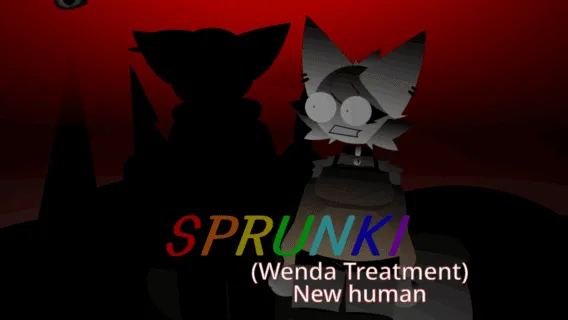 Sprunki Wenda Treatment New Human game image